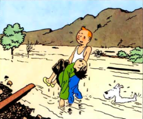 Tintin et les mystères du Lotus Bleu