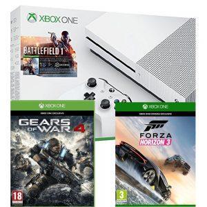 Bon Plan – Une console Xbox One S achetée = 2 jeux offerts (Gears of War 4 + Forza Horizon 3)