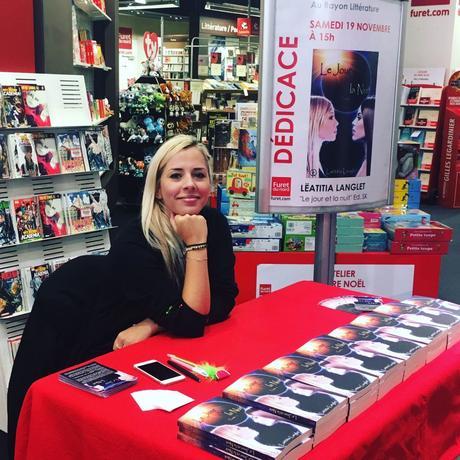 Envie #237 : Ma séance de dédicaces au Furet du Nord au Kremlin Bicêtre furet du nord dédicaces laetitia langlet le jour et la nuit