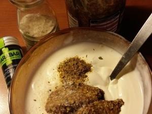 Suprêmes de poulet gratinés à la moutarde Cliquer sur les photographies pour les agrandir