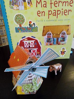 Tout en papiers #3 : Ma ferme en papier - Monte ta maison de poupée - Le garage - La caserne de pompiers - Palais du Maharadjah