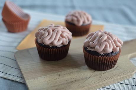 cupcakes cervelle Halloween
