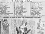 Caricature Louis Bavière Richard Wagner) dans Kikeriki 1886