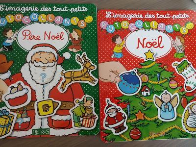 En attendant Noël #17 : Les albums d'autocollants (éditions Lito et Fleurus) pour enfants dès 18 mois