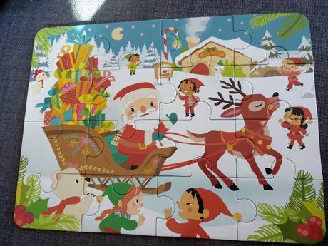 attendant Noël puzzle 