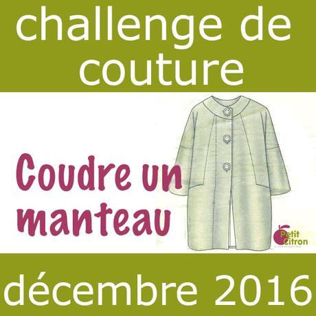 Participez au challenge du mois de décembre : les manteaux et les capes #challengecouturemanteau