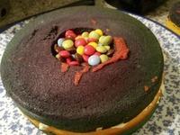 Rainbow cake avec yuzu