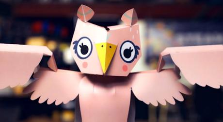 Pour initier vos enfants au code, voici la chouette en carton.