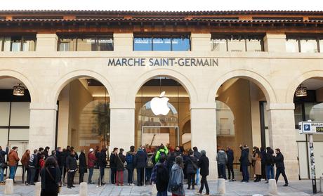 Apple Store : Marché saint Germain - Avant / Après