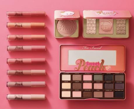 Nouveauté Too Faced en 2017 : la collection maquillage Sweet Peach !