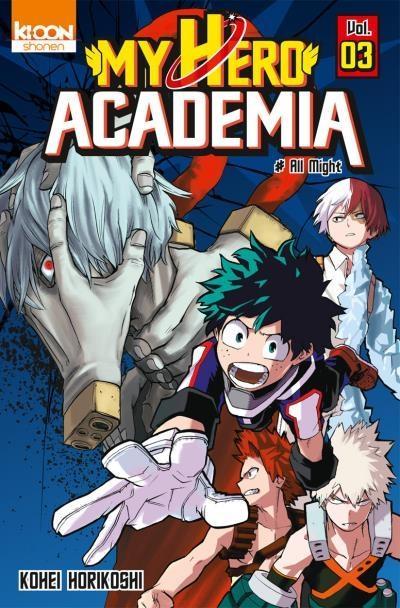 Couverture My Hero Academia, tome 03