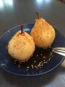 DESSERT TOUT SIMPLE LES POIRES AU THE @yaquoidansmonfrigo.com