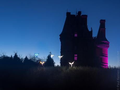 Noël à Trévarez : les allées, les écuries (16 photos)