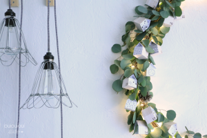 DIY Couronne de Noël Eucalyptus et/ou Sapin