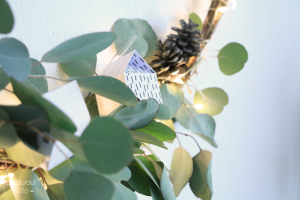 DIY Couronne de Noël Eucalyptus et/ou Sapin