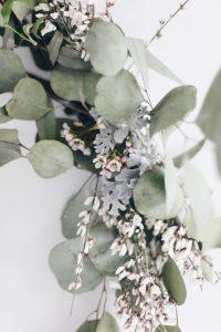 DIY Couronne de Noël Eucalyptus et/ou Sapin