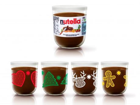Pots collectors Nutella Noël 2016