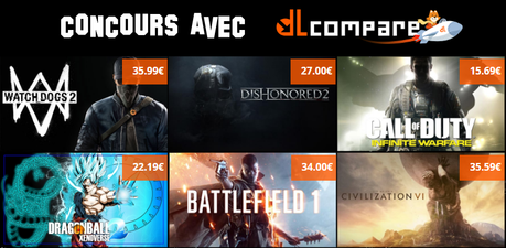 [Concours] Gagne le jeu de ton choix avec DLCompare !