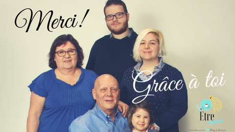 #GrâceÀToi - Vous faites une différence dans sa vie et un gros merci!