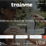 TrainMe, plateforme communautaire de coaching sportif