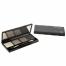   Palette Ombres à paupières bio Dr. Hauschka  
 Un jeu de 4 ombres à paupières fumées et mates, déclinées en camaïeu du sable à l'anthracite, pour maquiller l'oeil d'un halo subtil. Les poudres enrichies de soie déposent sur la paupière un voile transparent que l'on peut intensifier sans risque d'épaisseur. Les couleurs du plus clair au plus foncé sont : Sable, Brun Léger, Gris Tendre, Anthracite. 
 Des Ombres à paupières labellisées BDIH et Natrue. 
  Prix indicatif :  32,80 euros sur le site  www.mademoiselle-bio.com  