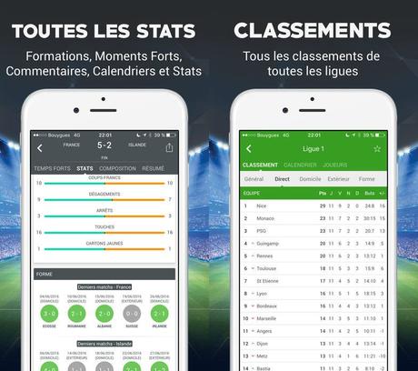 Foot en Direct : l’app ultime de football sur iPhone, iPad, iPod Touch