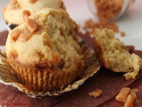 muffin aux pépites de caramel