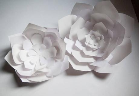 Delicate paper art by Laure Devenelle
