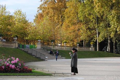 Paris (28/11) : Les jardins du Luxembourg.