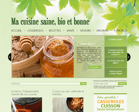 Cuisine Saine  Recettes sans gluten sans lait depuis 2008