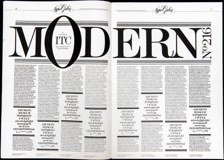 l’Histoire des Magazines typoGabor N°6 | La Calligraphie | Albert Boton et Ed Benguiat