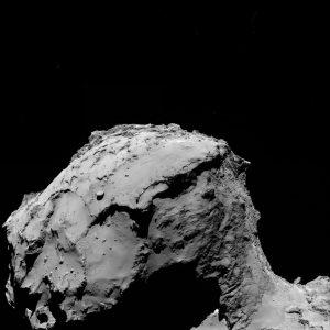 La comète à 15.5 km d'altitude (ESA/Rosetta/MPS for OSIRIS Team MPS/UPD/LAM/IAA/SSO/INTA/UPM/DASP/IDA )
