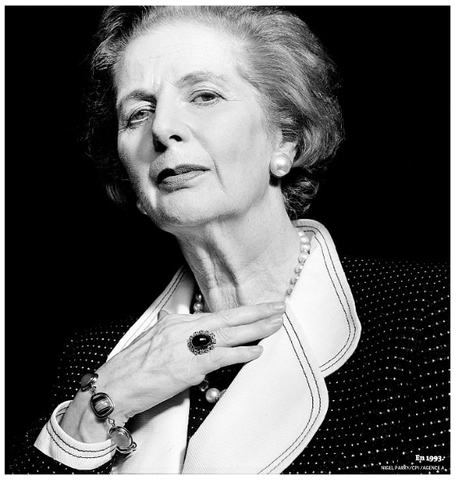 Photo : Thatcher en Noir & Blanc
