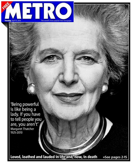 Photo : Thatcher en Noir & Blanc
