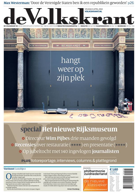 La réouverture du Rijksmuseum  après 10 ans de travaux