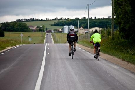 Retraite heureuse à bicyclette