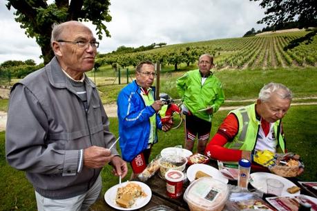 Retraite heureuse à bicyclette