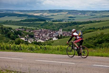 Retraite heureuse à bicyclette
