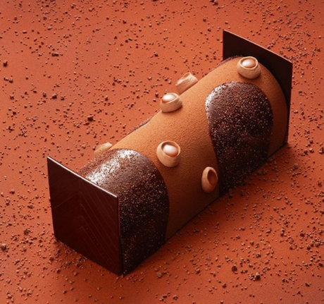 Gourmandise/Food : La bûche Chocolat Tonka de Yann Couvreur