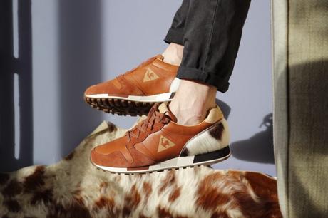 Starcow x Le Coq Sportif Omega OG MIF Leather Brown