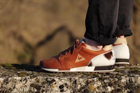 Starcow x Le Coq Sportif Omega OG MIF Leather Brown