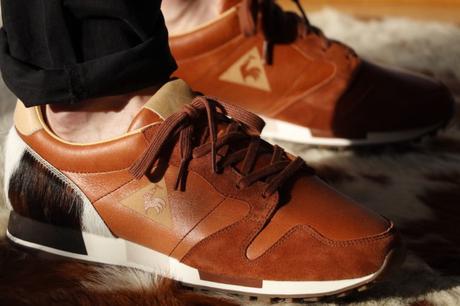 Starcow x Le Coq Sportif Omega OG MIF Leather Brown