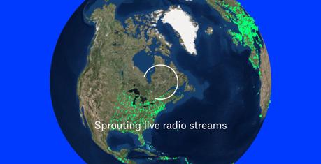 Explorez les ondes radio à travers le monde grâce à Radio Garden