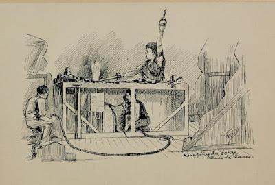 Machines et effets spéciaux à Bayreuth: le cygne, le dragon, la forge vus de l'arrière-scène