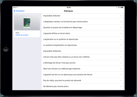 Assistance Apple: prise en main de l’App Support