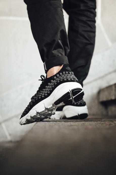 875797-001 nike air footscape woven nm black anthracite
