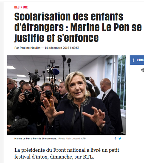 #Désinformation grossière et  incompétence crasse de MLP #FN #antifa