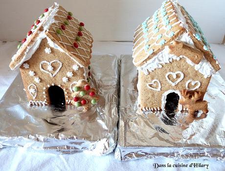 Mes maisons en pain d'épices Jour 15 🎄 / My gingerbread houses Day 15