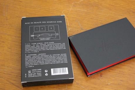 Des sourcils parfaits avec Harcourt et concours ! dos-harcourt-studio-palette-sourcils