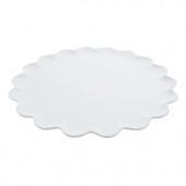 AZ boutique Plat à tarte blanc rond 31,5cm en porcelaine - Pâtisserie - Pillivuyt